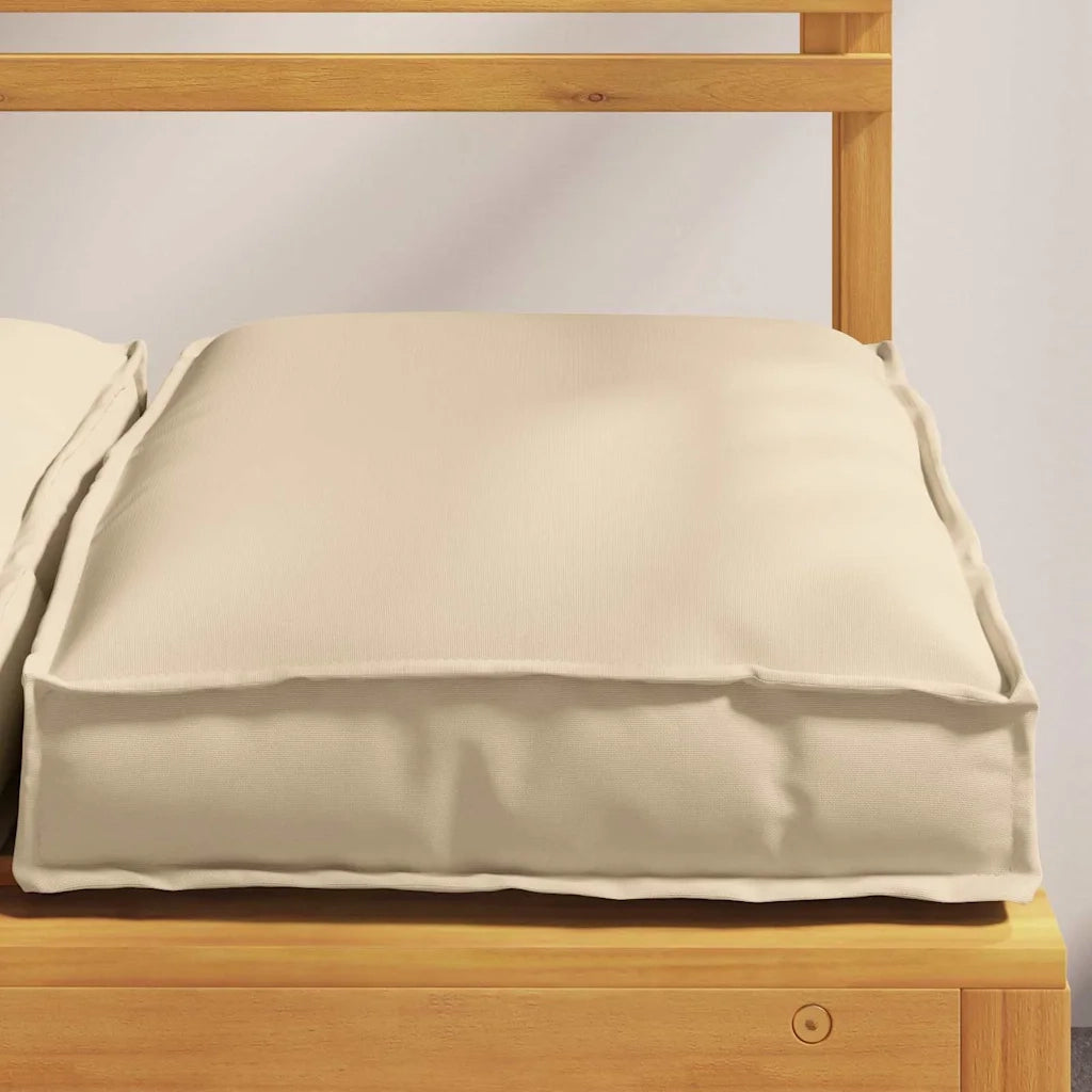 Cuscino 2 pcs Beige 40 x 40 x 8 cm Tessuto Oxford 42001581