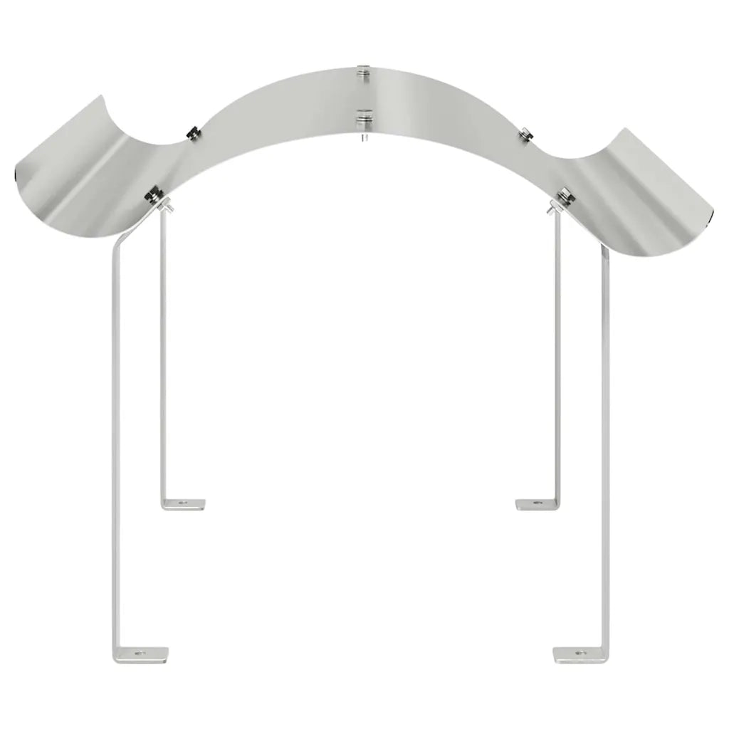 Cappello per Camino Argento 59,5 x 50 x 36,5 cm CFW9782959