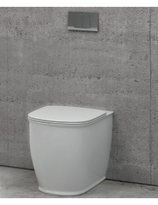 WC da appoggio GENESIS con sedile freno a caduta