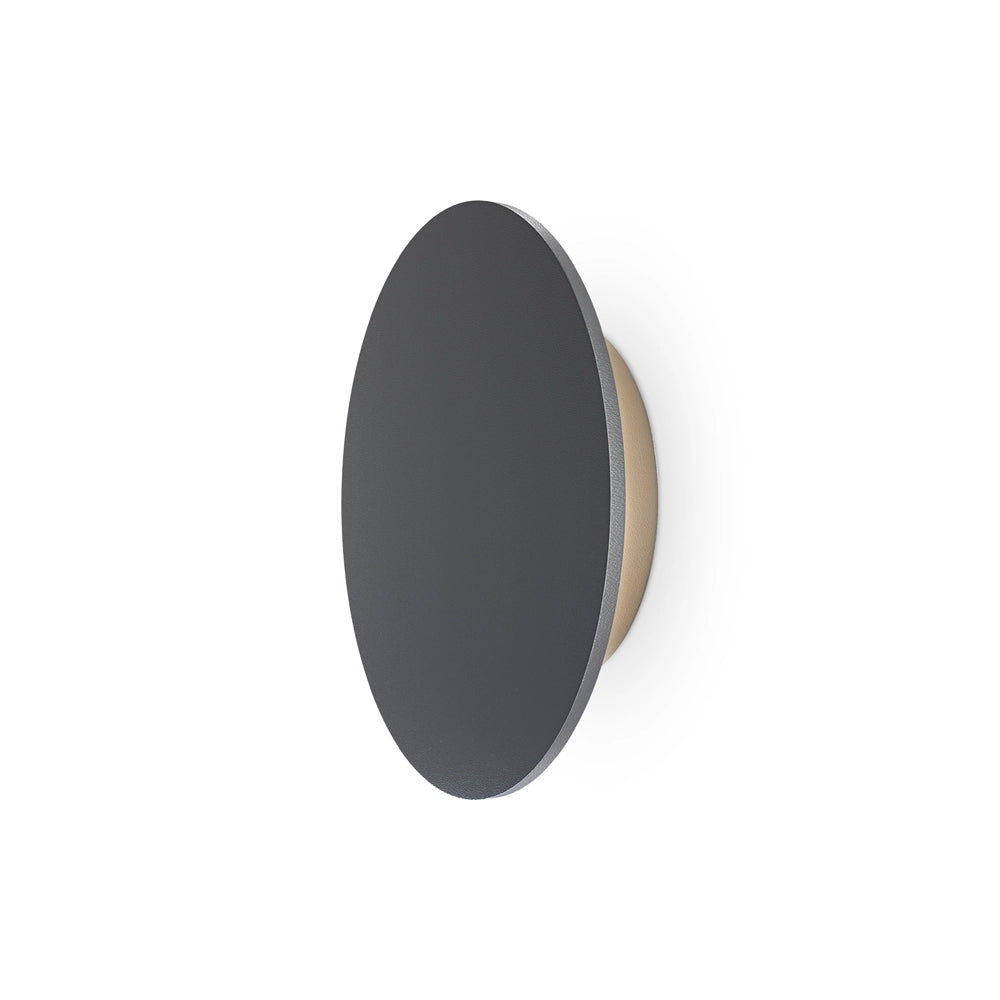 Lampada Da Parete Moderna Da Esterno Metallo Grafite Luce Led 12W Ip65