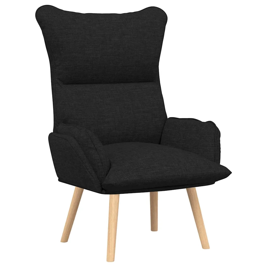 poltrona Nero 69 x 74 x 93 cm Tessuto e compensato 42001867