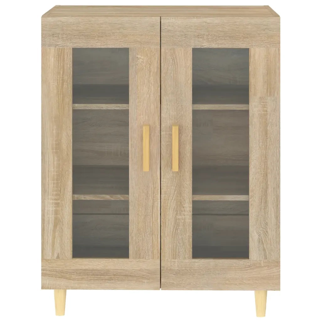 Credenza Rovere Sonoma 69,5x34x90 cm in Legno Multistrato cod mxl 27491