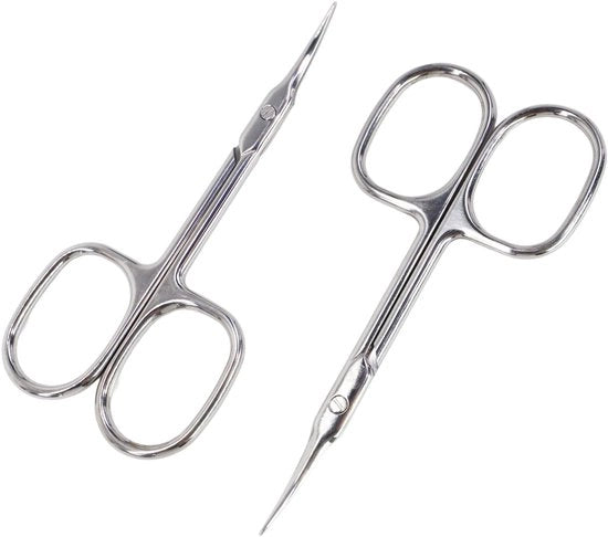 Sbarra per unghie curva - Sbarra per unghie - Sbarra per pelle - Progettata ergonomicamente - In acciaio inossidabile - Affilata e duratura - Sbarra per cura delle unghie