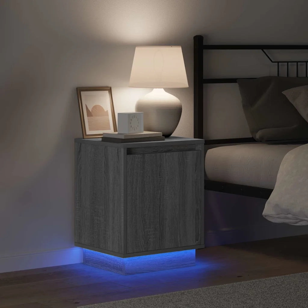Armadio da Notte 2 pcs Grigio 39 x 34,5 x 50 cm 869605