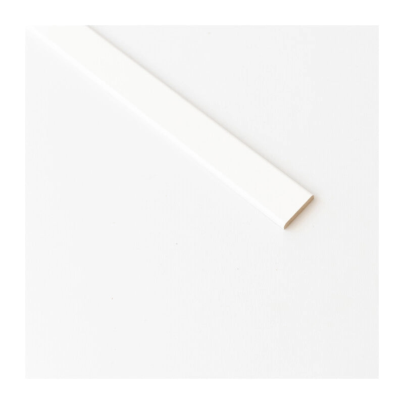 PIATTINA 30X6 MM MDF 240 CM BIANCO- 20,0 pz