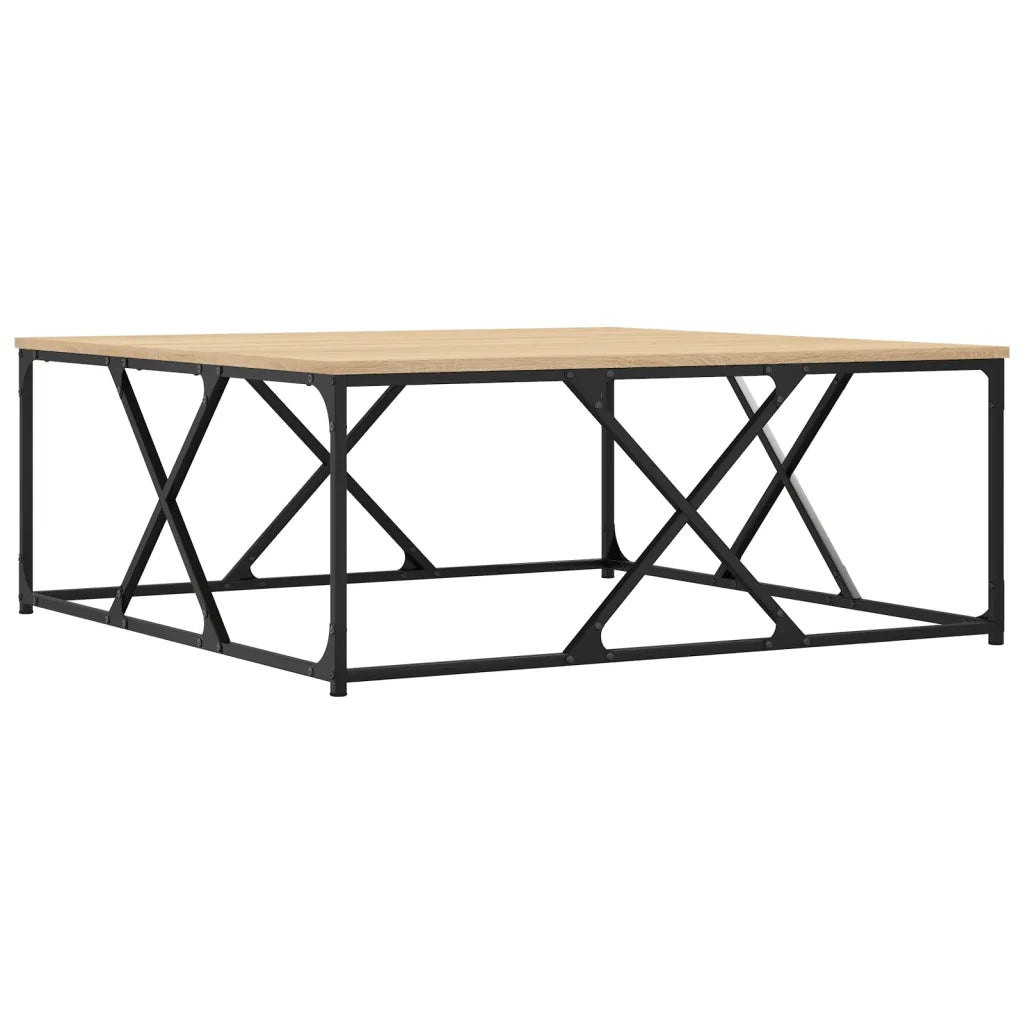 Tavolino salotto | Tavolino da caff¨¨ | Tavolino da Soggiorno Rovere Sonoma 100x100x40 cm Legno Multistrato