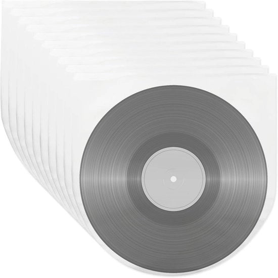 100 copie antistatiche copertine in vinile per dischi da 7 pollici - Copertine di protezione per LP e CD