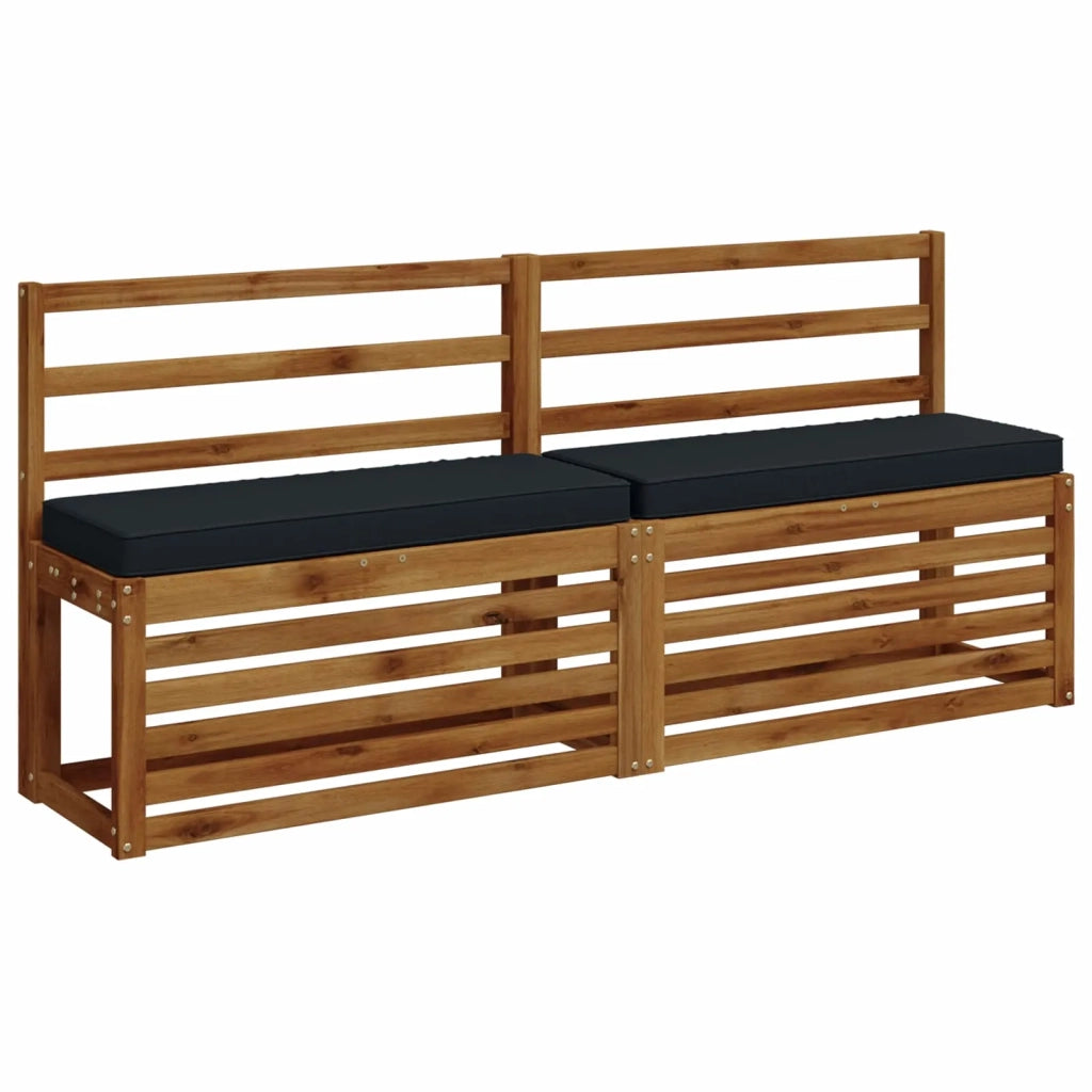 Cuscino per Panchina a 1 Pezzo VUGHT 100% Poliestere Blu Scuro 950368