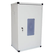 COPRICALDAIA IN ACCIAIO PREVERNICIATO cm. 55 x 43 x h.102  - BricoGo