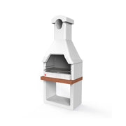 BARBECUE IN MURATURA  88X58X197CM MONZA