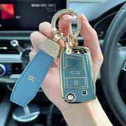 Chiavi di accensione per Skoda Fabia Octavia - VW Golf 7 MK7 Polo - T-ROC Tiguan - Seat Leon Ibiza colore grigio