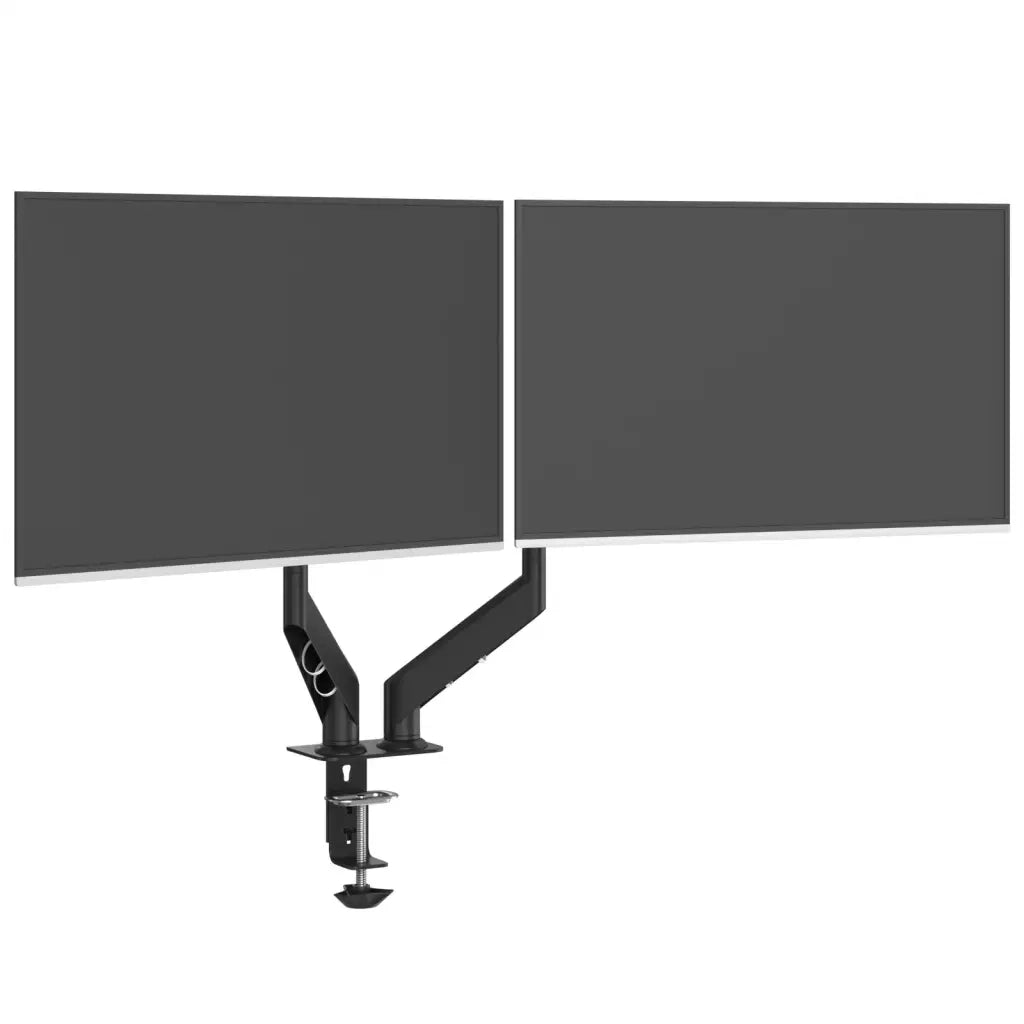 Braccio TV Doppio per Schermo Max 27 Pollici Molla a Gas 20 kg 4012170