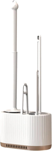 Spazzola per il water - Set 4-in-1 - Accessorio da bagno
