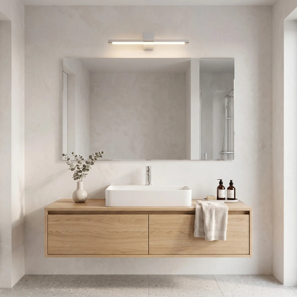 Applique Da Bagno Led Swe041-1w 60cm Chrome
