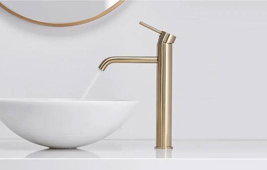 Rubinetto Da Lavabo Rea Lungo L.gold High