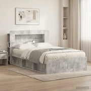 Testata del letto Grigio Cemento Legno ingegnerizzato 8001267