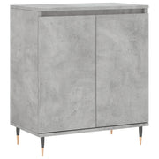 Credenza | Madia | Buffet da pranzo | Armadio da pranzo Grigio Cemento 60x35x70 cm in Legno Multistrato