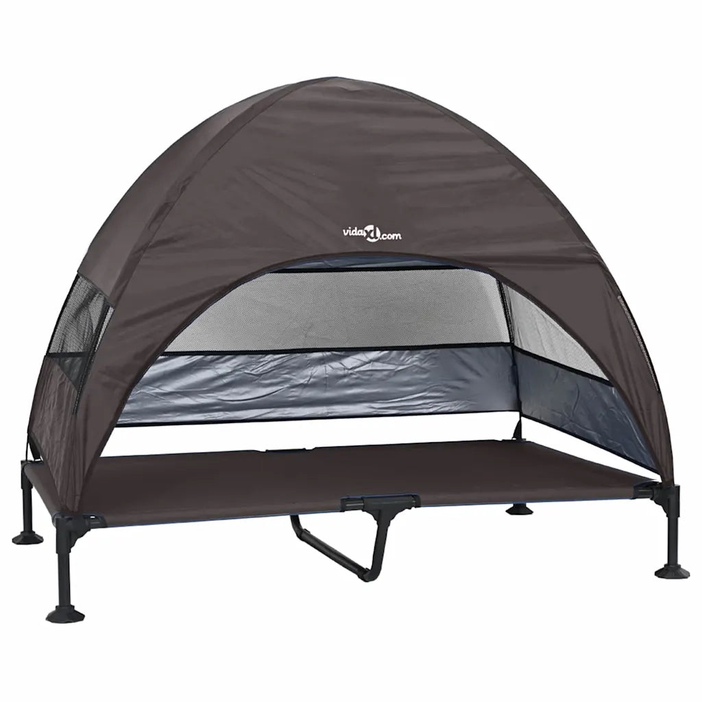 Letto per Cani Elevato Marrone 127 x 81 x 108 cm CFW4898680