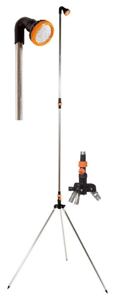 1pz doccia da giardino"delux" gf con 3 piedi cod:ferx.92306