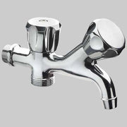 RUBINETTO DUPLEX PESANTE FROMAC - 1/2 x 3/4 - 2 pezzi - FROMAC
