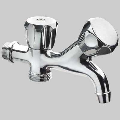 RUBINETTO DUPLEX PESANTE FROMAC - 1/2 x 3/4 - 2 pezzi - FROMAC