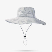 Cappello da sole per uomo e donna - 62 cm di diametro, 12 cm di larghezza del bordo - Cappello anti-UV - Cappello da cowboy - Impermeabile - Caccia, escursioni, pesca, cappello da secchio - Protezione solare estiva