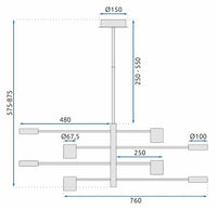 Lampada APP598-8C