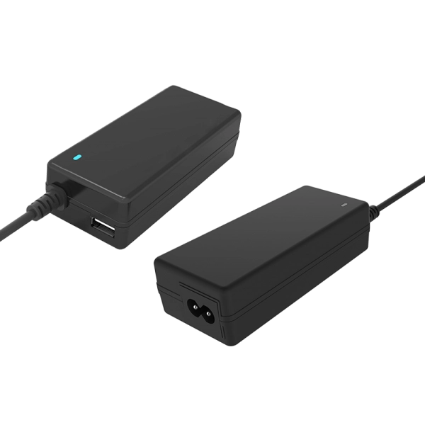 Alimentatore Universale per Notebook 65W con 12 connettori- porta USB 5V1A- 100/240VAC- 15/20VDC