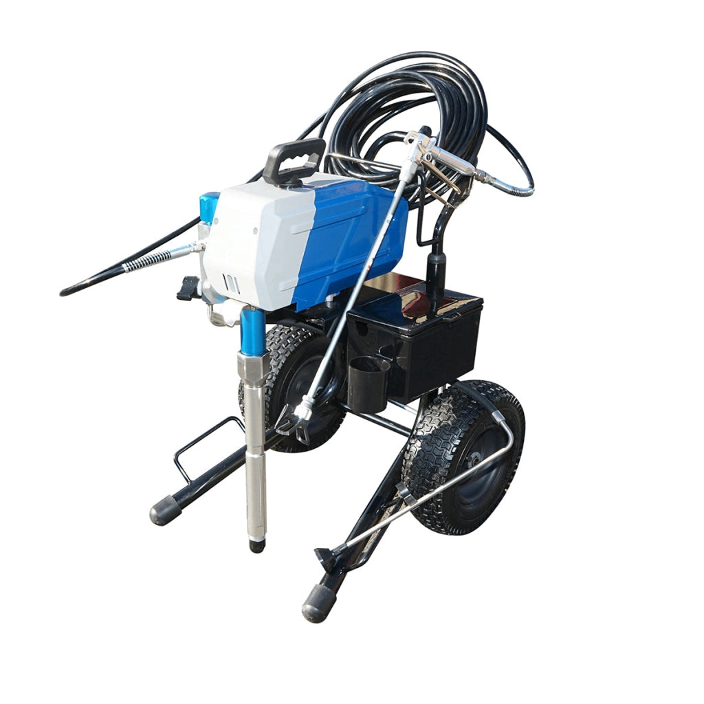 Pompa professionale per verniciatura airless con pistone e motore brushless da 2,6 kW, 220 V, portata 3,2 l/min, ugello 517, pressione massima 227 bar M32H