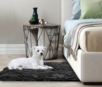 AIO FACTORY 80x120 cm TAPPETO SHAGGY ANTISCIVOLO Nero - Tappeto morbido