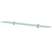 Mensole Galleggianti 2 pz in Vetro 90x20 cm 8 mm 3051524