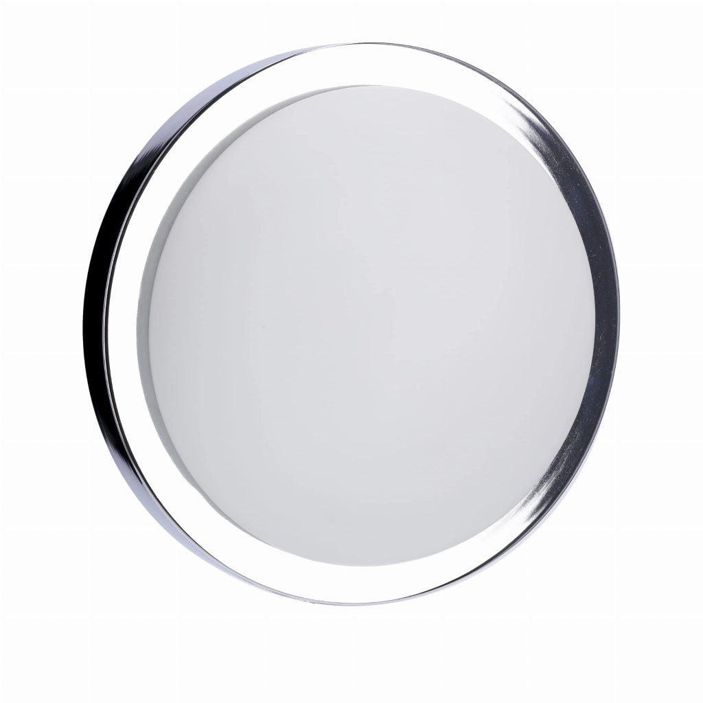 Plafoniera Candellux Roda 32cm bianco/cromo IP44 2xE27