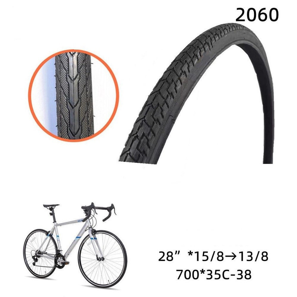 Trade Shop - Copertone Copertura Pneumatico Ruota Bici 28" X 1 5/8 X 1 3/8 700 X 35c-38 2060 -