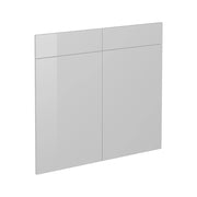 Vicco Frontale cucina Bianco lucido 79.2 x 70.8 cm frontale del mobile per mobile base con cassetti