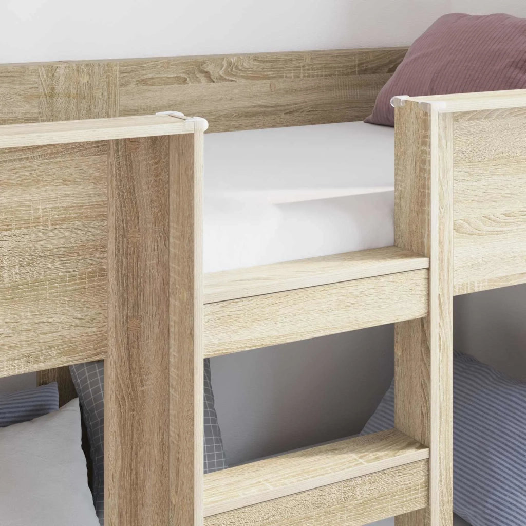 Letto a Castello per Bambini Rovere Sonoma 80 x 200 cm 3410405