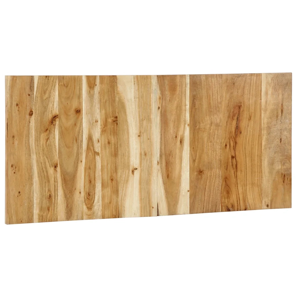 Testiera 120 cm in Legno Massello di Acacia