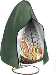 Copertura per sdraio - Cuscino per sdraio oscillante - Protezione per terrazza - Impermeabile in poliestere - 70 x 210 cm - Verde