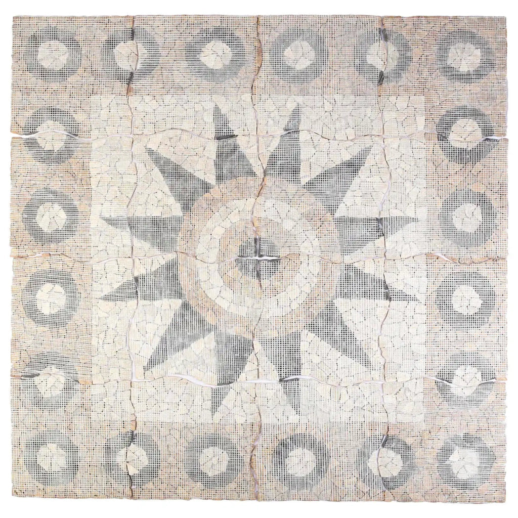 Piastrelle in mosaico con motivo a fiore Multicolore 42033519