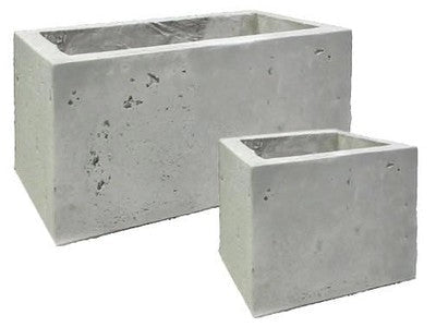 FIORIERE VASI VASCHE CEMENTO DECORGARDEN DA 25-55-75 CM ARREDO GIARDINO PIANTE