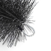 Spazzola per grondaie e Barriera anti piccioni 10 scovoli 12 m Ø 8cm per pannelli fotovoltaici