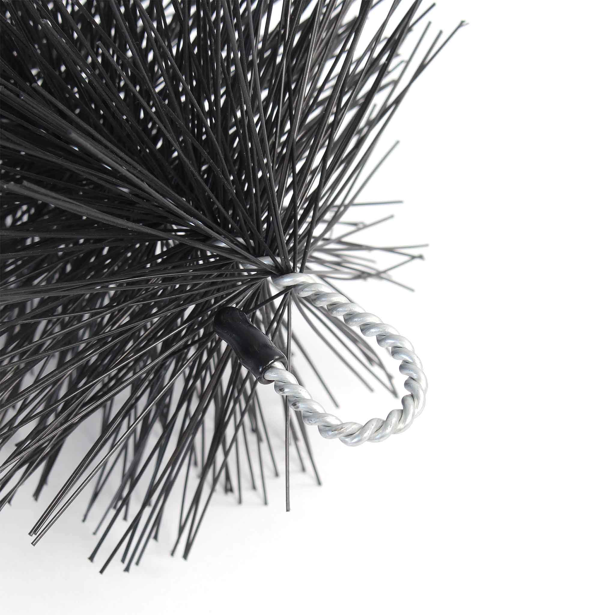 Spazzola per grondaie e Barriera anti piccioni 10 scovoli 12 m Ø 8cm per pannelli fotovoltaici