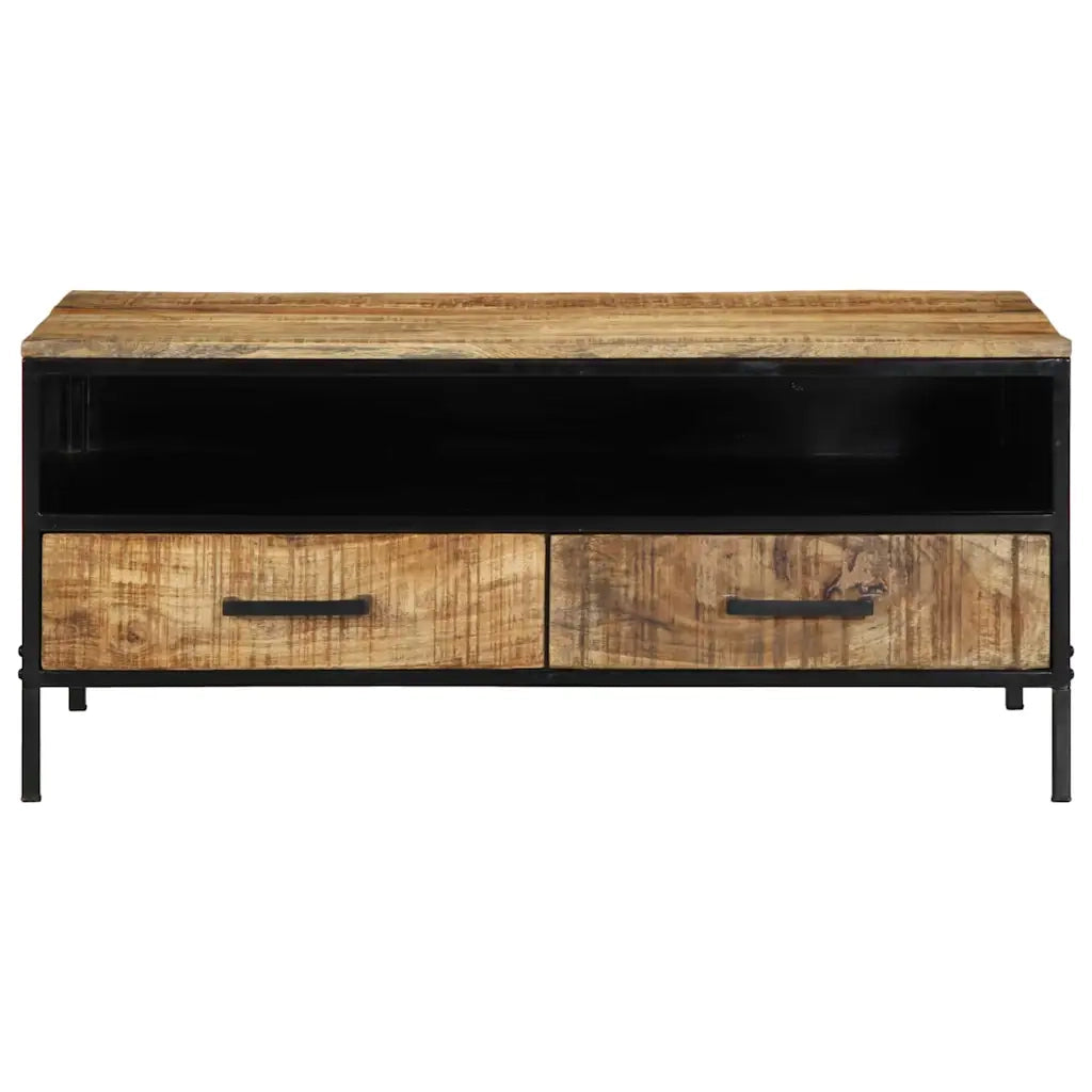 Tavolino da Salotto con Cassetto-Tavolino da soggiorno-Tavolo Marrone 90 x 50 x 40 cm 830786