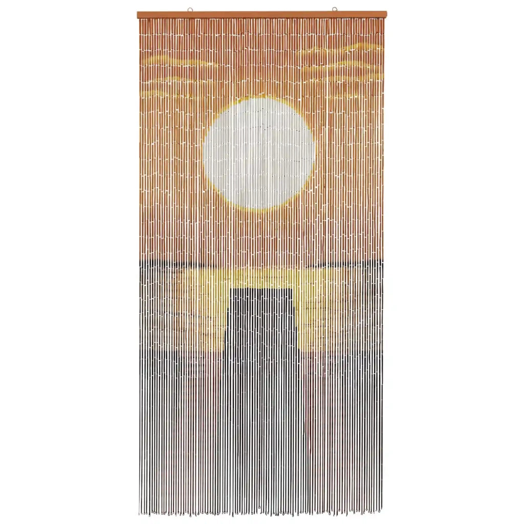 Tenda per Porta Antinsetti multicolore 200 x 100 cm Bambù