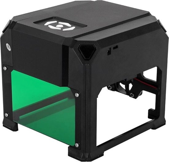 Macchina di incisione laser da tavolo 3W con area di lavoro 31*31 cm per principianti, taglia laser plug-and-play, facile da utilizzare per uso domestico e DIY