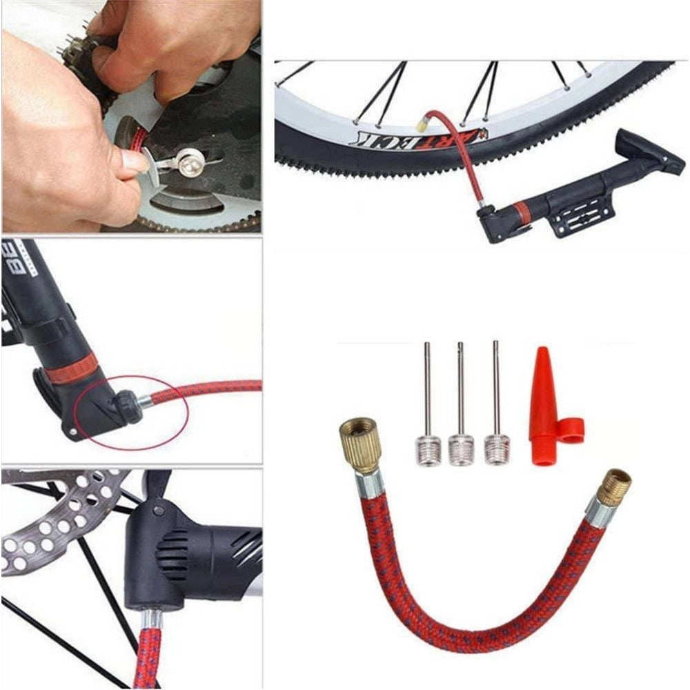 Trade Shop - Kit Aghi Ago Per Pompa Gonfiaggio Compressore Adattatore Ago Per Valvola Palloni -