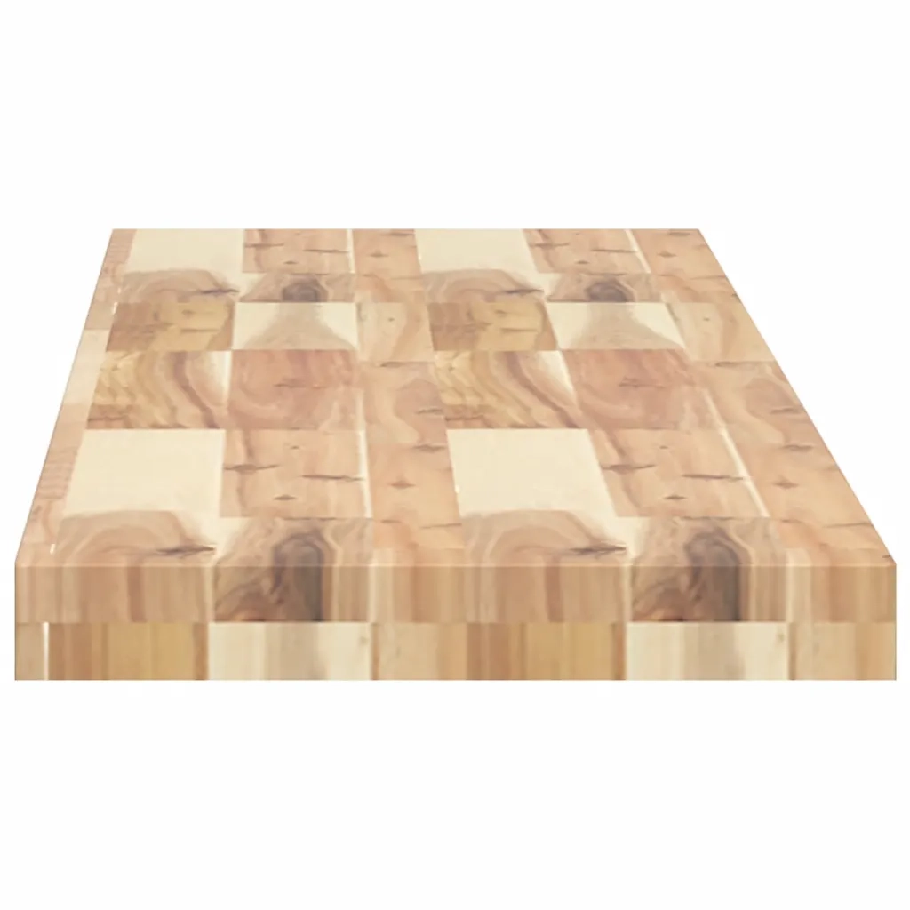 vidaXL Mensole da Parete 4 pz 160x30x4 cm Legno Acacia Non Trattato