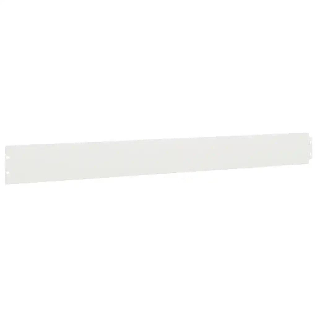 Bordure per Prato 50 pz Bianchi Acciaio Laminato a Freddo
