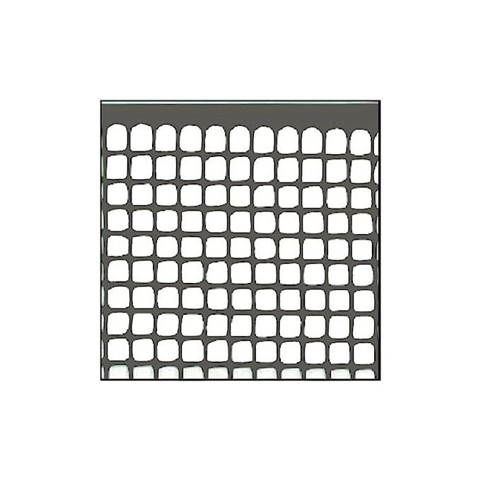 Vigor 79215 Rete in Plastica Quadra maglia 10x10 cm 10 m altezza 100 cm colore Grigio