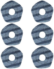 Kit di sostituzione per asciugamani da spazzolare X10 Pro - 6 pezzi - Materiale morbido - Migliorata efficienza di pulizia - Asciugamani per spazzola