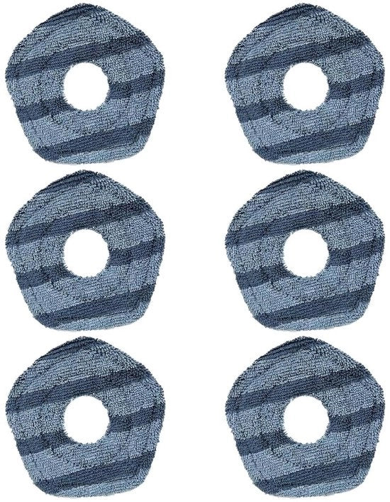 Kit di sostituzione per asciugamani da spazzolare X10 Pro - 6 pezzi - Materiale morbido - Migliorata efficienza di pulizia - Asciugamani per spazzola